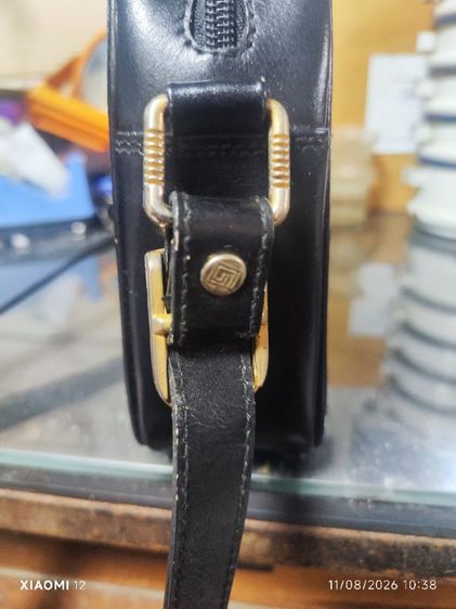 กระเป๋า Givenchy(จีวองชี) รุ่น/ลักษณะ Vintage 4G Logo Jacquard&Leather Cossbody Camera Bag (กระเป๋าทรงกล้องสายสะพานปรับได้) รูปที่ 10