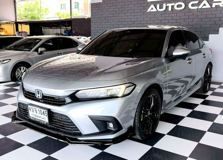 รถ Honda Civic 2.0 eHEV EL+ สี บรอนซ์เงิน