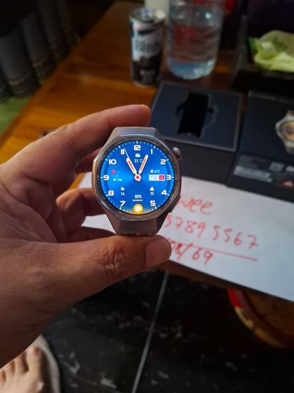 huawei gt 6 pro สภาพใส่น้อยประกันเหลือถึงสิ้นปีเจ้าของมีหลายเดือนแทบไม่ได้ใส่ติดฟิล์มกันกระจกอย่างดีมาแล้ว รูปที่ 3