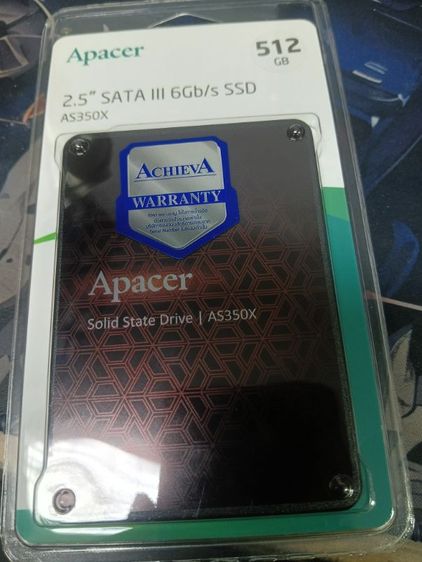ที่เก็บข้อมูลและเมมโมรี่การ์ด 512 GB SSD SATA APACER AS350X (APA-AS350X512)