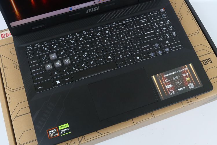 MSI Crosshair A16 HX Ryzen 9 8940HX.RTX5070 RAM16.512GB  รูปที่ 3