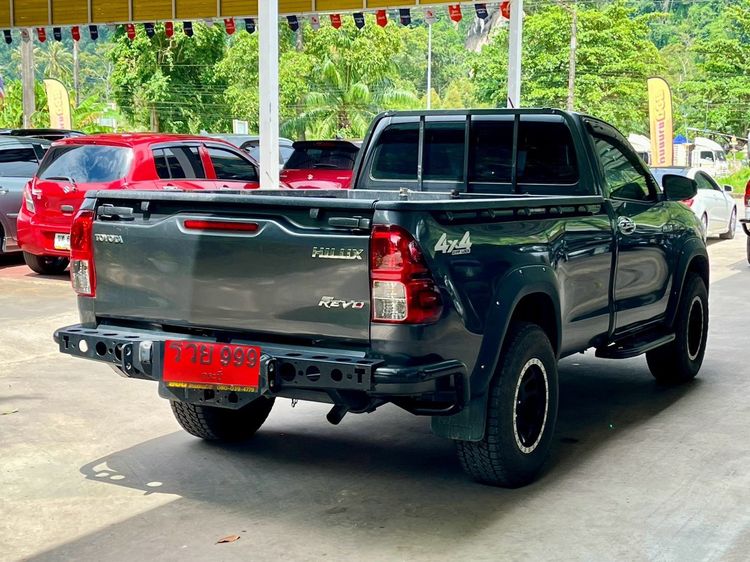 Toyota Hilux Revo 2020 2.8 Entry 4Wd Pickup ดีเซล ไม่ติดแก๊ส เกียร์ธรรมดา เทา รูปที่ 4