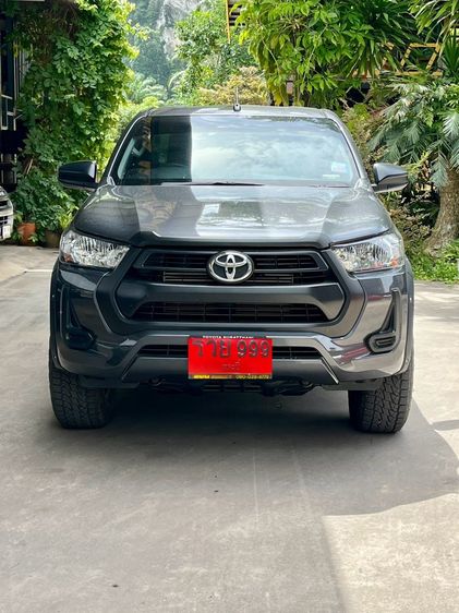 Toyota Hilux Revo 2020 2.8 Entry 4Wd Pickup ดีเซล ไม่ติดแก๊ส เกียร์ธรรมดา เทา รูปที่ 2