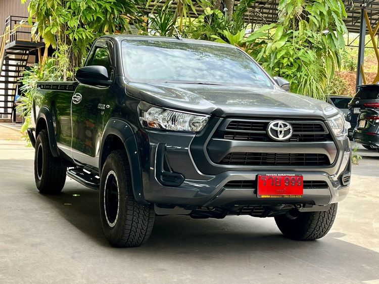 Toyota Hilux Revo 2020 2.8 Entry 4Wd Pickup ดีเซล ไม่ติดแก๊ส เกียร์ธรรมดา เทา รูปที่ 3