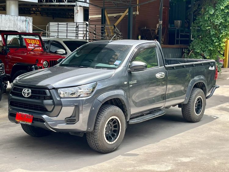 Toyota Hilux Revo 2020 2.8 Entry 4Wd Pickup ดีเซล ไม่ติดแก๊ส เกียร์ธรรมดา เทา
