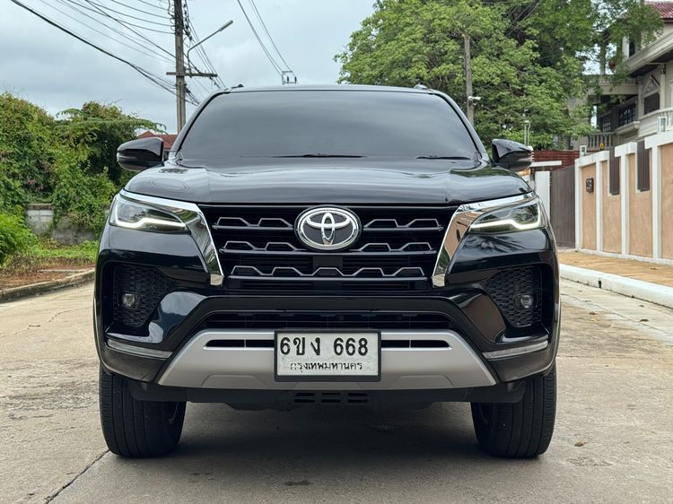 Toyota Fortuner 2020 2.4 G Utility-car ดีเซล ไม่ติดแก๊ส เกียร์อัตโนมัติ ดำ รูปที่ 2