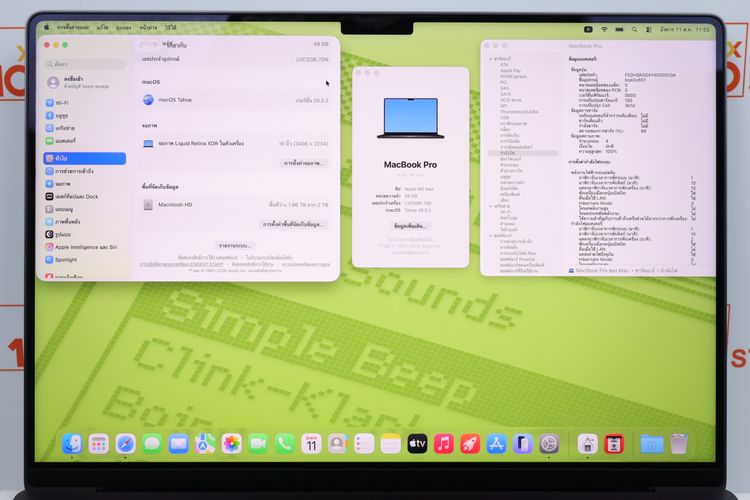 MacBook Pro M5 Max 16" 48.2TB  รูปที่ 2