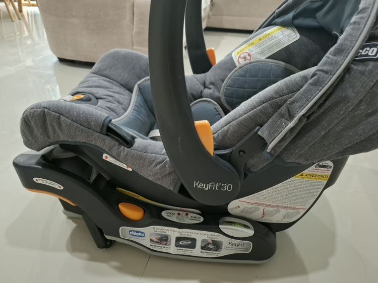 รถเข็นเด็ก + Car Seat Chicco Mini Bravo ยกชุด สภาพดี  | 5,500 บาท รูปที่ 3