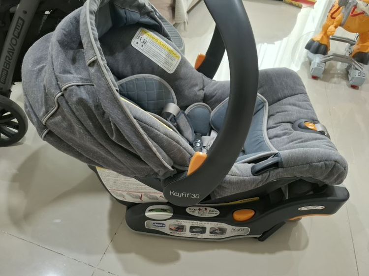 รถเข็นเด็ก + Car Seat Chicco Mini Bravo ยกชุด สภาพดี  | 5,500 บาท รูปที่ 6