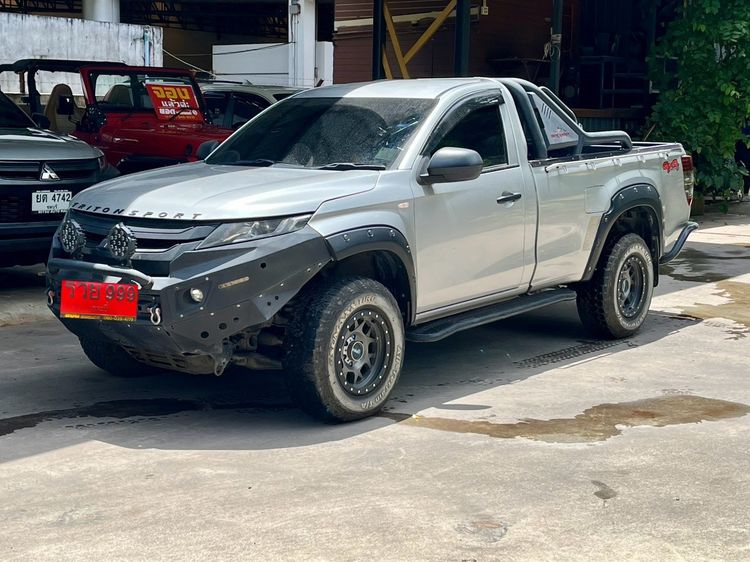 รถ Mitsubishi Triton 2.4 GL 4WD สี เทา