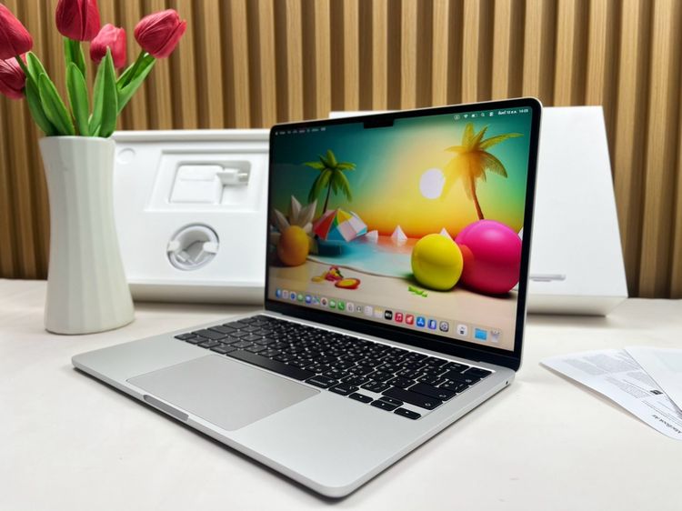 MacBook Air 13-inch M5 Ram16GB SSD512GB Silver Apple Care 08 August 2027 • 62565 รูปที่ 2