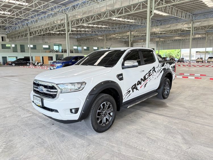 Ford Ranger 2016 2.2 Hi-Rider XLT Pickup ดีเซล ไม่ติดแก๊ส เกียร์ธรรมดา ขาว