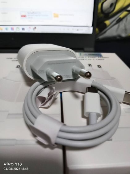 ชุดหัวชาร์จเร็ว PD 20W พร้อมสาย C to C,C to Lightning ชาร์จไว ปลอดภัย รูปที่ 14