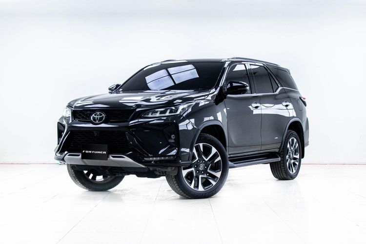Toyota Fortuner 2021 2.8 Legender Utility-car ดีเซล ไม่ติดแก๊ส เกียร์อัตโนมัติ ดำ