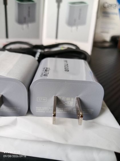 🔋ชุดหัวชาร์จเร็ว PD 27W พร้อมสายชาร์จแบบถัก 65W ชาร์จไว ปลอดภัย คุ้มค่า รูปที่ 7