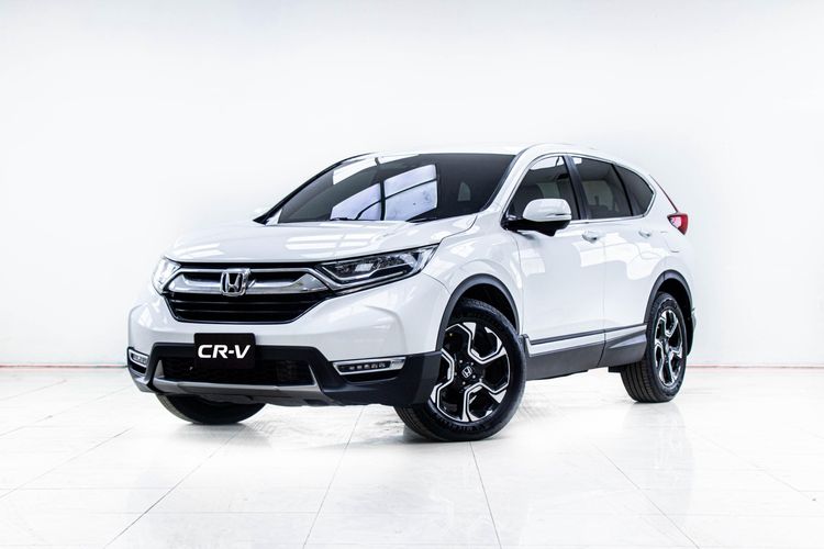 Honda CR-V 2018 1.6 EL 4WD Utility-car ดีเซล ไม่ติดแก๊ส เกียร์อัตโนมัติ ขาว