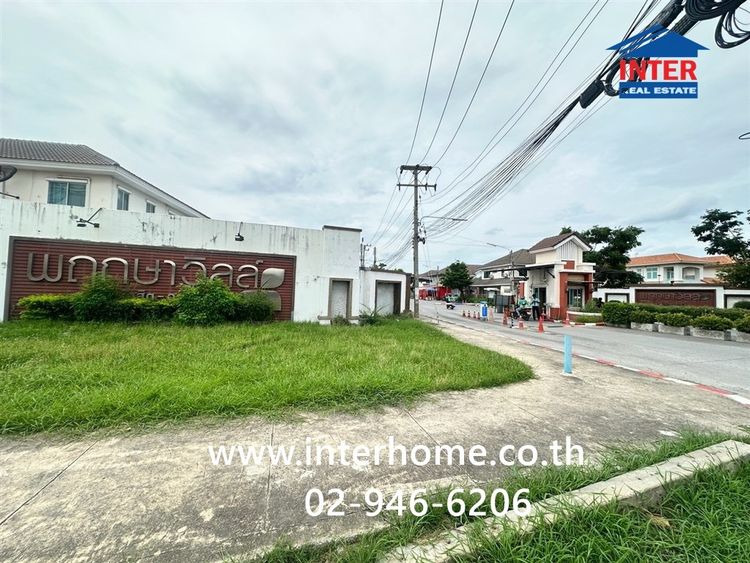 ทาวน์เฮ้าส์ 2 ชั้น 17.5 ตร.ว. หมู่บ้านพฤกษาวิลล์16-1 คลองสอง ถนนรังสิต-นครนายก ธัญบุรี ปทุมธานี