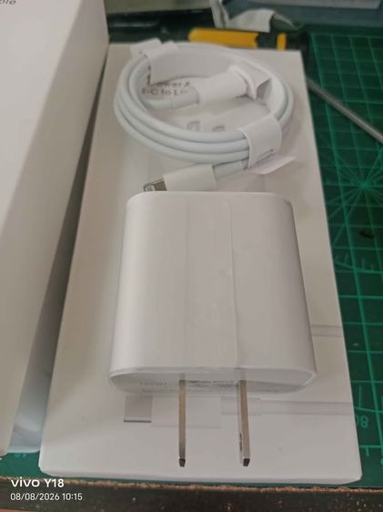 ชุดหัวชาร์จเร็ว PD 20W + สายชาร์จ C to Lightning สำหรับ iPhone (ชาร์จไว ราคาสุดคุ้ม) รูปที่ 3