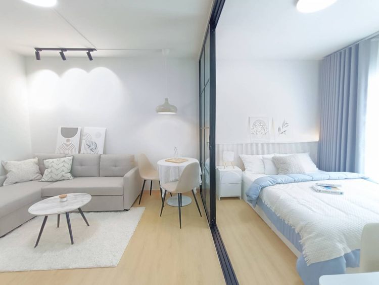 มีบางส่วน ขายคอนโดยูนิโอ จรัญฯ 3 UNIO Charan 3 ตกแต่งสวย Fully Furnished พร้อมเข้าอยู่ ทำเลดี ใกล้ MRT ท่าพระ รูปที่ 4