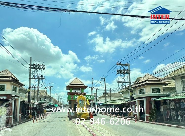 ทาวน์เฮ้าส์ 2 ชั้น 18 ตร.ว. หมู่บ้านพฤกษาบี รังสิต - คลอง3 ถนนรังสิต-นครนายก ถนนเลียบคลองสาม คลองหลวง ปทุมธานี