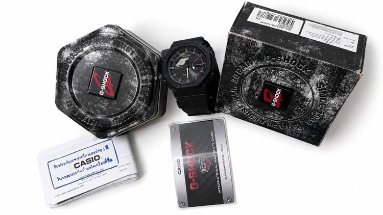 G-Shock ดำ นาฬิกา GA-B2100-1A1