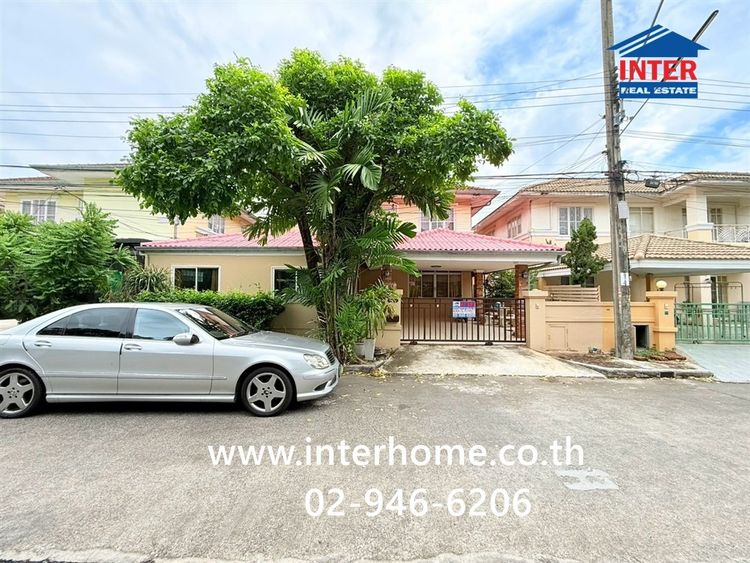 บ้านเดี่ยว 2 ชั้น 50.4 ตร.ว. หมู่บ้านนลินวิลล์3 อยู่ระหว่างซอย ราษฏร์พัฒนา20 และ20-1 ถนนราษฎร์พัฒนา (ซอยมิสทีน) ถนนเคหะร่มเกล้า เขตสะพานสูง