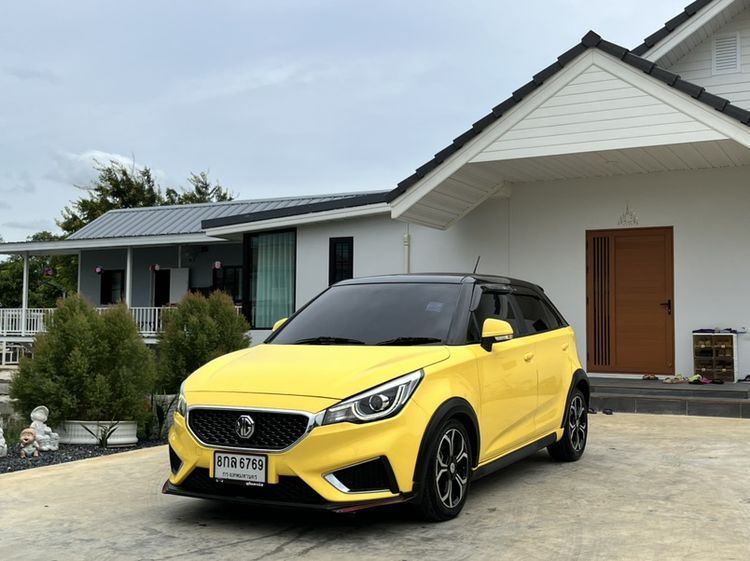 MG MG3 2018 1.5 X Sedan เบนซิน ไม่ติดแก๊ส เกียร์อัตโนมัติ เหลือง
