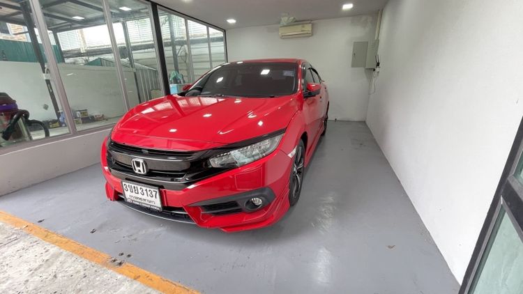Honda Civic 2018 1.5 Turbo RS Sedan เบนซิน เกียร์อัตโนมัติ แดง รูปที่ 2