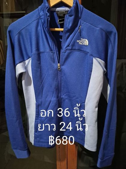 เสื้อวอร์มแขนยาวสีน้ำเงิน The North Face