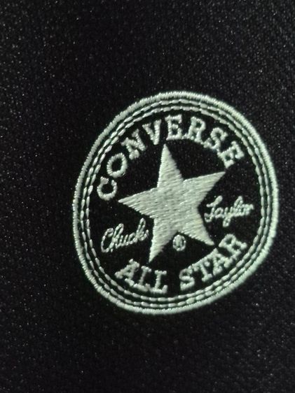 เสื้อวอร์มแขนยาวสีดำ Converse รูปที่ 5