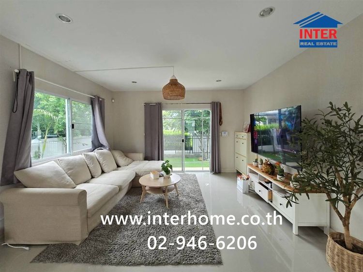 บ้านเดี่ยว 2 ชั้น 53.4 ตร.ว. หมู่บ้านเพอร์เฟคเพลส รามอินทรา-วงแหวน ซอย01กาญจนาภิเษก5 ถนนคู่ขนานวงแหวนกาญจนาภิเษก ถนนรามอินทรา เขตคลองสามวา  รูปที่ 2
