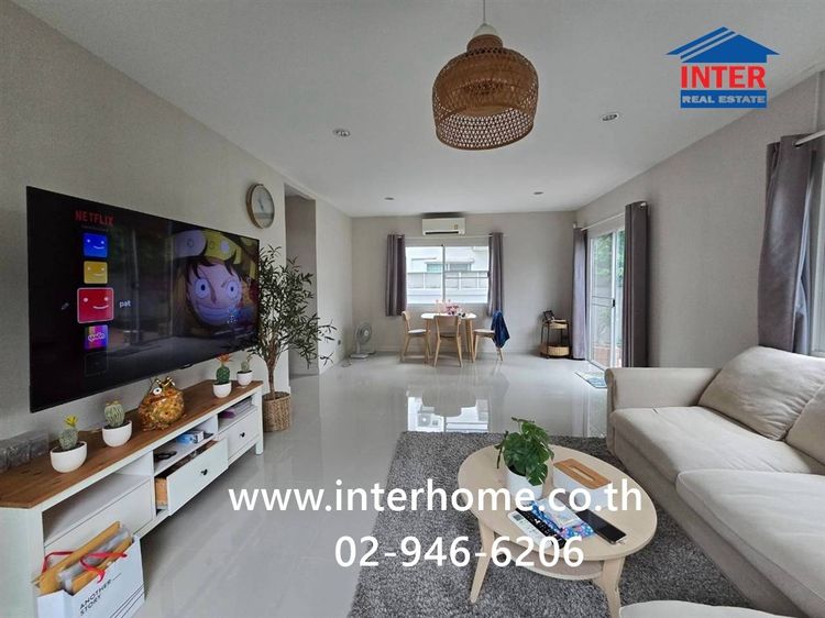 บ้านเดี่ยว 2 ชั้น 53.4 ตร.ว. หมู่บ้านเพอร์เฟคเพลส รามอินทรา-วงแหวน ซอย01กาญจนาภิเษก5 ถนนคู่ขนานวงแหวนกาญจนาภิเษก ถนนรามอินทรา เขตคลองสามวา  รูปที่ 4