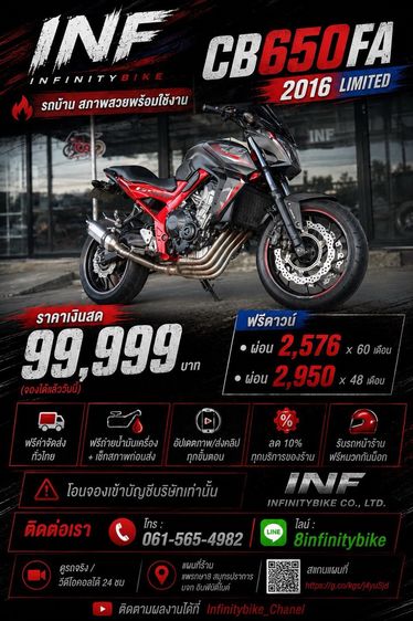 CB650F 2016
