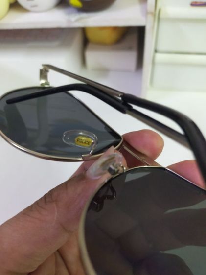 แว่นกันแดด POLICE. MADE IN ITALY S8480G ขนาด 62 13  135  COL OK 59 สภาพดีเลนส์สวย รูปที่ 9