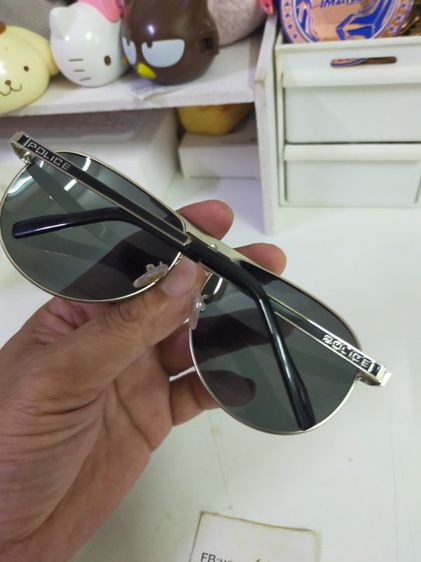 แว่นกันแดด POLICE. MADE IN ITALY S8480G ขนาด 62 13  135  COL OK 59 สภาพดีเลนส์สวย รูปที่ 5