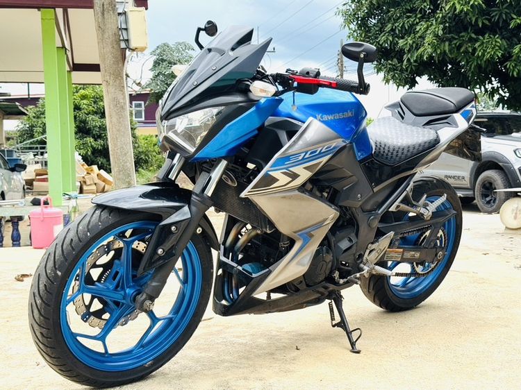 Z400 ปี2019 Kawasaki Z300 รับแกเทิน เล่มชุดโอนครบ ภาษีไม่ขาด