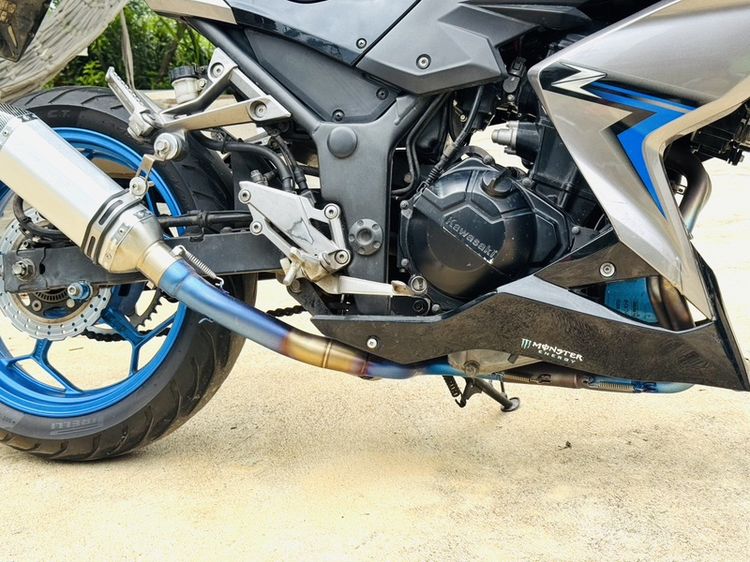 ปี2019 Kawasaki Z300 รับแกเทิน เล่มชุดโอนครบ ภาษีไม่ขาด รูปที่ 12