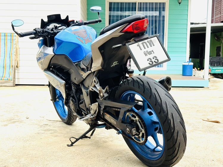 ปี2019 Kawasaki Z300 รับแกเทิน เล่มชุดโอนครบ ภาษีไม่ขาด รูปที่ 7