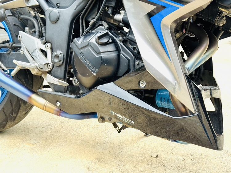 ปี2019 Kawasaki Z300 รับแกเทิน เล่มชุดโอนครบ ภาษีไม่ขาด รูปที่ 13