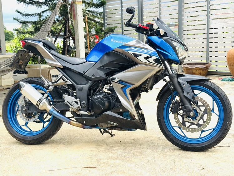 ปี2019 Kawasaki Z300 รับแกเทิน เล่มชุดโอนครบ ภาษีไม่ขาด รูปที่ 4