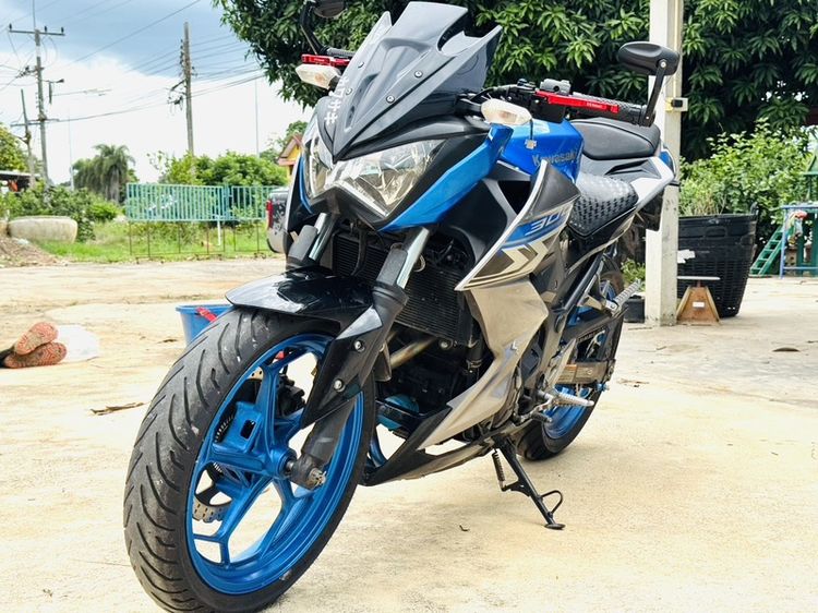 ปี2019 Kawasaki Z300 รับแกเทิน เล่มชุดโอนครบ ภาษีไม่ขาด รูปที่ 2