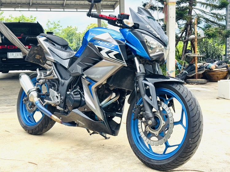 ปี2019 Kawasaki Z300 รับแกเทิน เล่มชุดโอนครบ ภาษีไม่ขาด รูปที่ 3