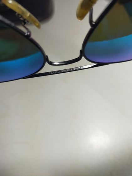 แว่นกันแดด RayBan ของแท้made in italy RB3025 AVIATOR LARGE METAL 002/19 ขนาด 58 14 สภาพดี เลนส์สวย พร้อม กล่อง รูปที่ 11