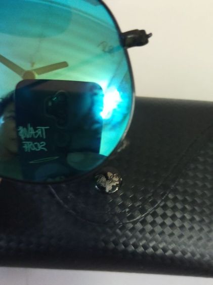 แว่นกันแดด RayBan ของแท้made in italy RB3025 AVIATOR LARGE METAL 002/19 ขนาด 58 14 สภาพดี เลนส์สวย พร้อม กล่อง รูปที่ 8