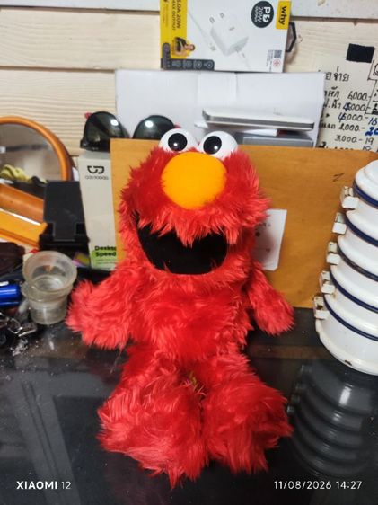 ตุ๊กตาสะสม Elmo จาก Sesame Street ลิขสิทธิ์แท้ ผลิตปี 2005