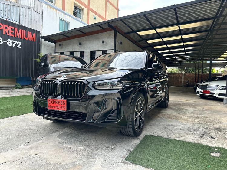 รถ BMW X3 2.0 xDrive20d M Sport สี ดำ
