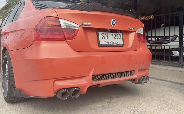BMW Series 3 2006 318i Sedan เบนซิน ไม่ติดแก๊ส เกียร์อัตโนมัติ ส้ม รูปที่ 4