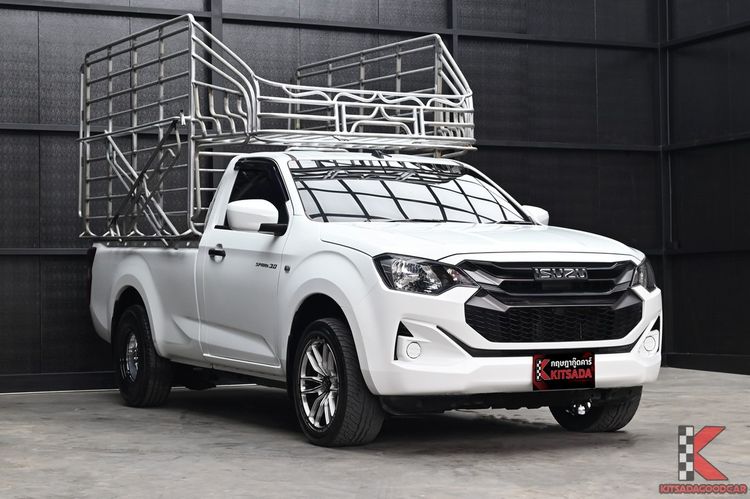 Isuzu D-MAX 2024 3.0 S Pickup ดีเซล ไม่ติดแก๊ส เกียร์ธรรมดา ขาว