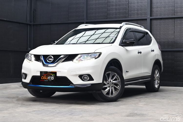 Nissan X-Trail 2016 2.0 V Hybrid 4WD Utility-car ไฮบริด ไม่ติดแก๊ส เกียร์อัตโนมัติ ขาว
