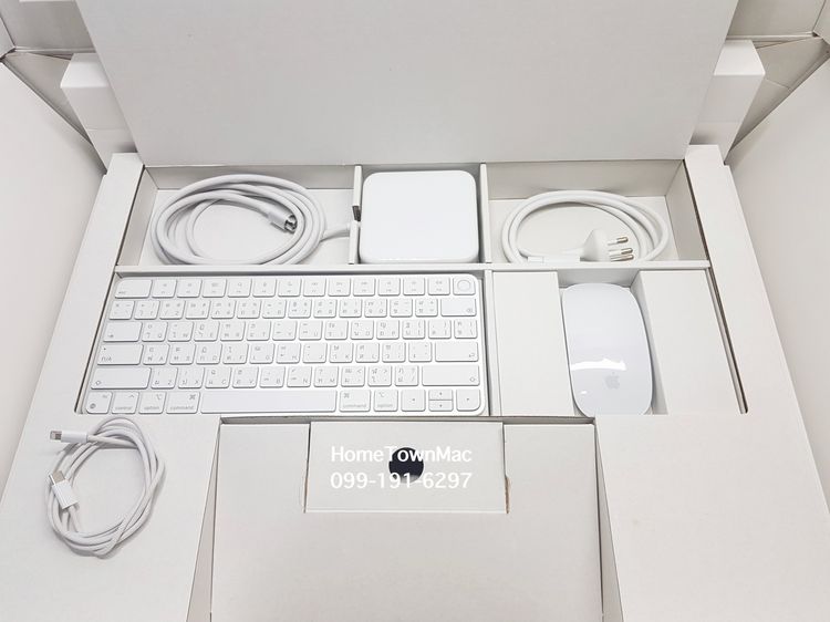 iMac (Retina 4.5K 24-inch, 2021) M1 8-Core CPU 8-Core GPU SSD 512Gb Ram 8Gb สี Silver น่าใช้งาน รูปที่ 9